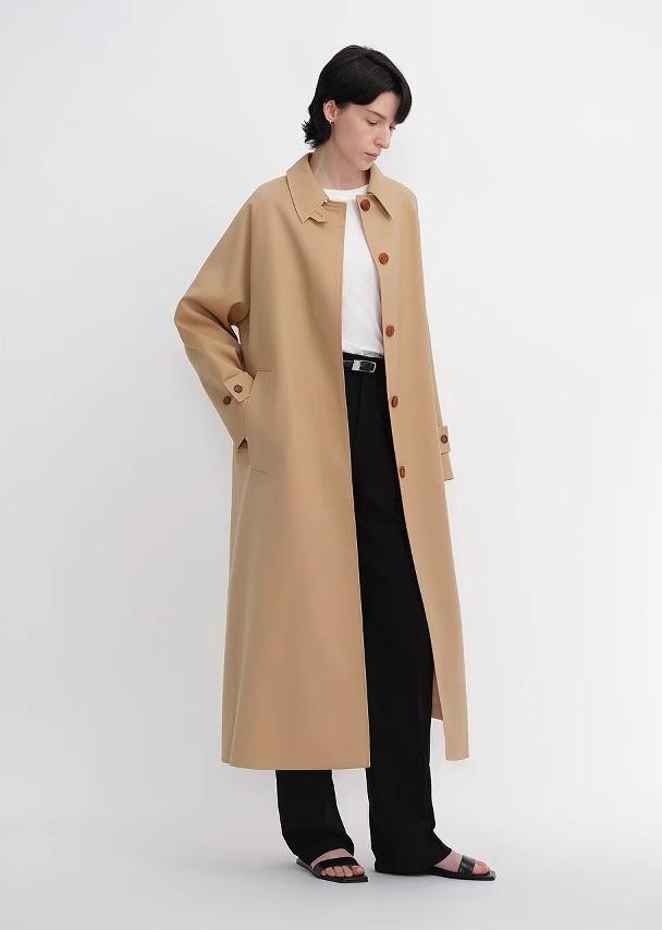 Firelady Sheepskin wool coat from Maison Beaumont, stylish and warm outerwear with a classic design and tailored fit.