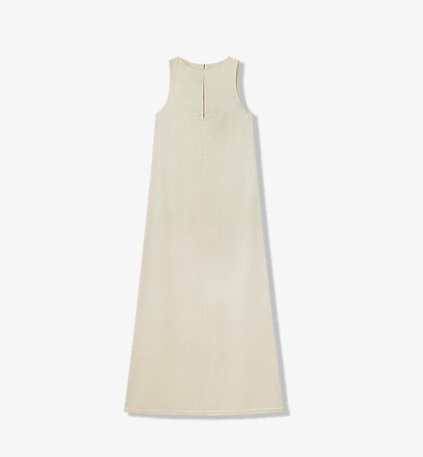 Firelady Fur Women's imported acetate wool A-line dress in corridor stride style, featuring a classic silhouette and elegant fabric.